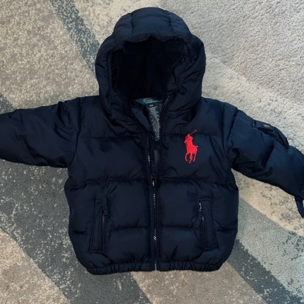 Boys 18 month jacket * missing snap